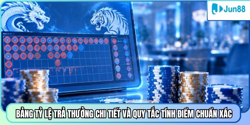 Bảng tỷ lệ trả thưởng chi tiết và quy tắc tính điểm chuẩn xác 