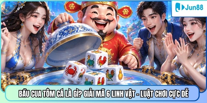 Bầu Cua Tôm Cá Là Gì? Giải Mã 6 Linh Vật - Luật Chơi Cực Dễ