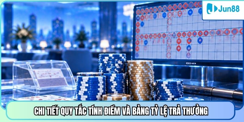 Chi tiết quy tắc tính điểm và bảng tỷ lệ trả thưởng 