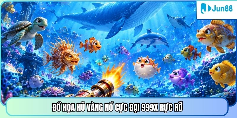 Đồ họa hũ vàng nổ cực đại 999X rực rỡ 