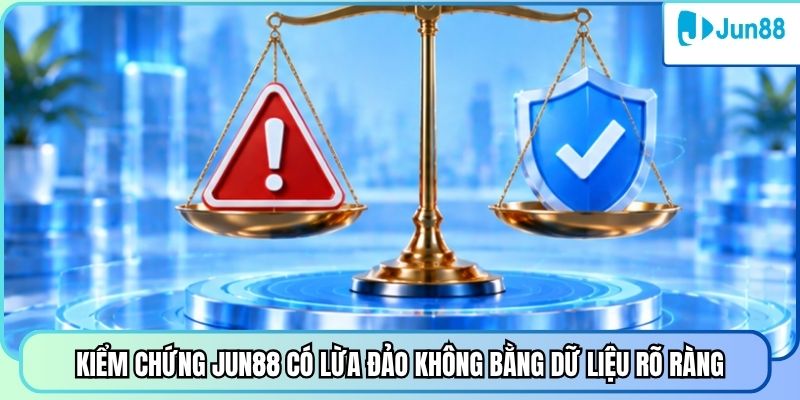 Kiểm chứng Jun88 có lừa đảo không bằng dữ liệu rõ ràng