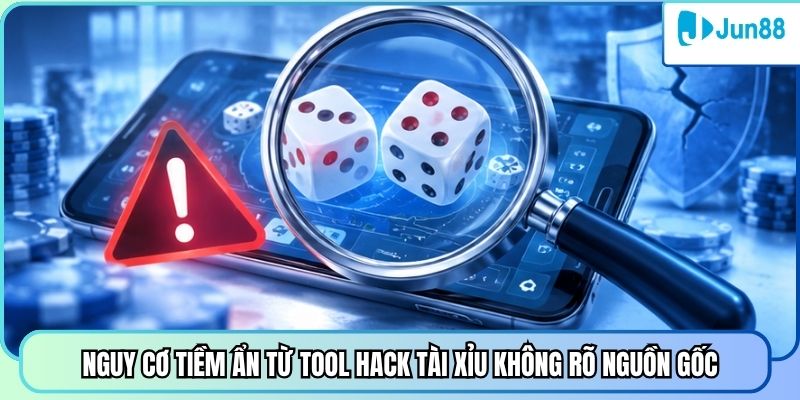Nguy cơ tiềm ẩn từ tool hack tài xỉu không rõ nguồn gốc