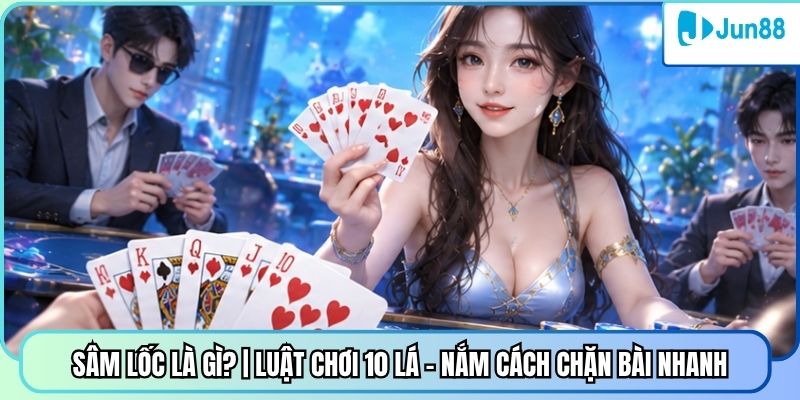 Sâm Lốc Là Gì? | Luật Chơi 10 Lá - Nắm Cách Chặn Bài Nhanh